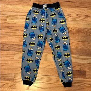 🌟5️⃣for💲25🌟 Batman fleece pajama bottoms